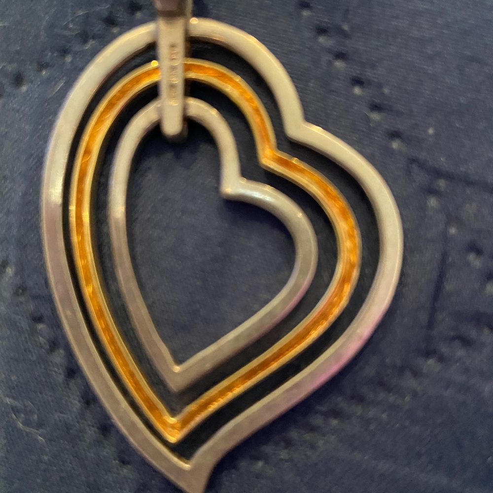 Silver Heart pendant - Picture 2 of 3